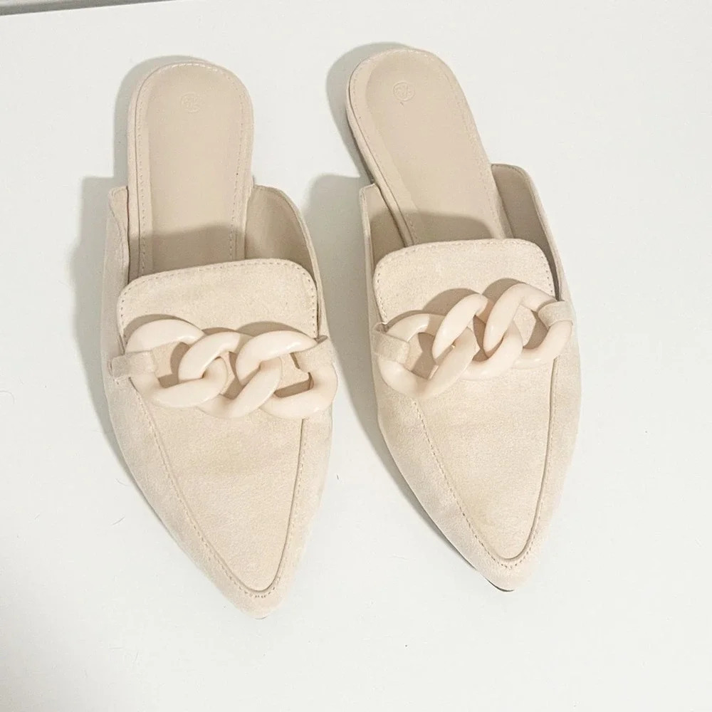 AMAZON Chain Link‎ Mule Slides - image 1